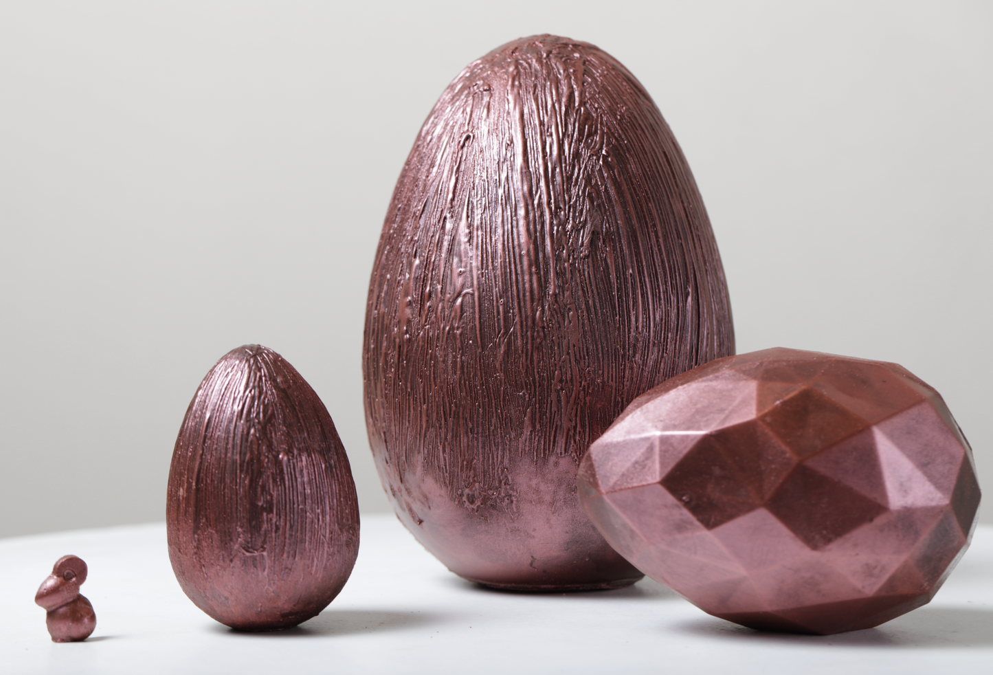 Påskeegg L - Mørk sjokolade